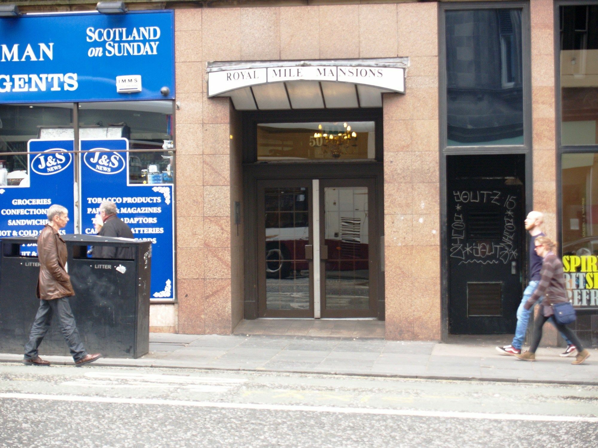 Royal Mile Mansions By Edinburgh City Apartments Eksteriør bilde